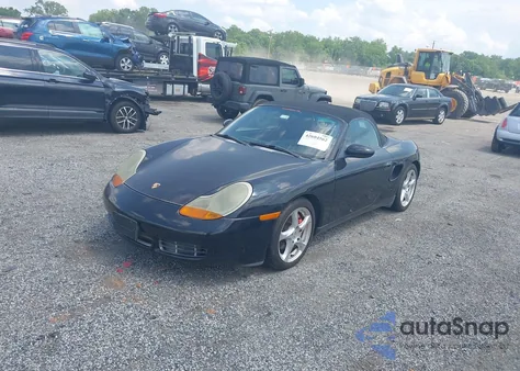 2002 Porsche Boxster S from USA, damaged, VIN WP0CB29842U663272